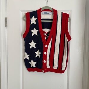 Belle Pointe sweater vest size M